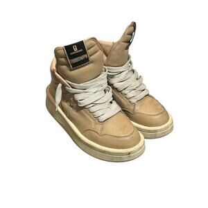 Rick Owens DRKSHDW x Converse TURBOWPN Leather High Tops